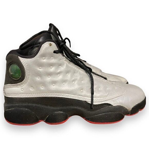 2014 Air Jordan 13 Retro Premium GS 'Reflective Silver' - Picture 1 of 11